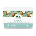 Sol Natural Sabonete em Pastilha de Coco 1 Unidade