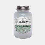 Nordiq Vitamina D3 50ug 60 Cápsulas Vegetais