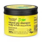 Natura Siberica D-tox Argila Branca Pré-shampoo Esfrega o Couro Cabeludo, Limpeza Profunda 150ml