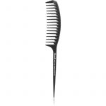 Janeke Carbon Fibre Fashion Comb With a Long Tail And Wavy Frame Escova 21,5 x 3 cm