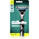 Gillette Mach3 Máquina de Barbear + 2 Cabeças de Reposição
