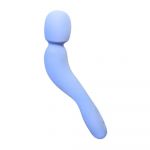 Dame Products Vibrador com Wand Massager Periwinkle Azul