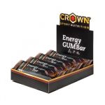 Crown Sport Nutrition Energy Gum Bar Caffeine 12 Unds 30g Cola