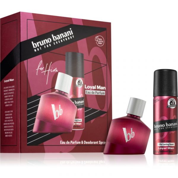 Bruno Banani Loyal Man EDP 30ml Desodorizante Spray 50ml Coffret