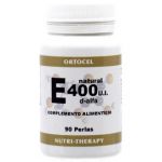 Ortocel Nutri-therapy Vitamina e 400Ui D-alpha (natural) 90Perlas