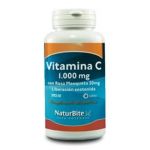 Naturbite Vitamina C 1000Mg.Con Rosa Mosqueta 20Mg. 180Comp.