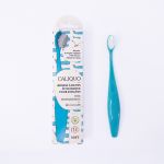 Caliquo Escova de Dentes Suave Criança com Cerdas Amovíveis Azul