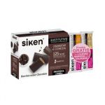 Siken Barras Substitutas Chocolate 8 Un + 2 Un Barras Colagénio Chocolate