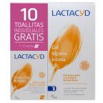 Lactacyd Íntimo 400ml + 10 Toalhitas