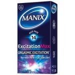 Manix Preservativos Excitation Max No 18,5 cm (14 Uds)