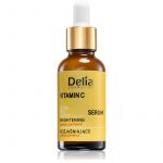 Delia Cosmetics Vitamin C Sérum Iluminador para Rosto, Pescoço e Decote 30ml