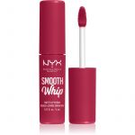 NYX Professional Makeup Smooth Whip Matte Lip Cream Batom com Efeito Aveludado Tom 08 Fuzzy Slippers 4 ml