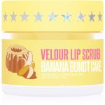 Jeffree Star Cosmetics Banana Fetish Velour Lip Scrub Peeling de Açúcar para Lábios Banana Bundt Cake 30 g