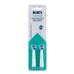Kin Cabeça de Substituição Total Clean Escova de Dentes (2 Uds)