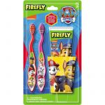 Nickelodeon Paw Patrol Firefly Dental Set Conjunto de Cuidado Dental para Crianças