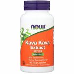 Now Kava Kava Extract 250mg 60 Capsules