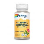 Solaray Vitamina C 500mg + Equinácea 300mg 60 Cápsulas