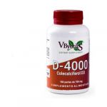 Vbyotics Vitamina D3 4000Ui 180 Pérolas de 700mg