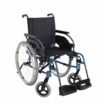 Invacare Cadeira de Rodas Pneumática Azul T50,5