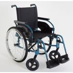 Invacare Cadeira de Rodas Action1 R Maciço Azul T48