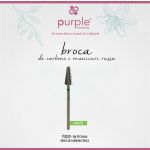 Purple Professional Broca de Carbono Cónica Purple 6 X 14.5mm