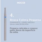 Inocos Broca Esfera Pequena Diamante Gr. Média 4