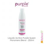 Purple Professional Líquido Acrílico Purple Queen 250ml Monomero Blend (secagem Rápida)