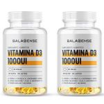 Balasense Vitamina D3 1000 Ui 2x90 Pérolas