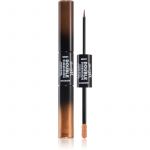 Barry M Double Dimension Double Ended Sombra e Delineador para Olhos Tom Infinite Bronze 4,5ml