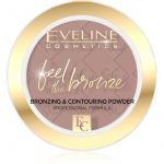 Eveline Cosmetics Feel the Bronze Pós Bronzeadores para Contouring Tom 01 Milky Way 4g