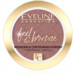 Eveline Cosmetics Feel the Bronze Pós Bronzeadores para Contouring Tom 02 Chocolate Cake 4g