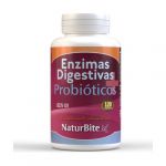 Naturbite Enzimas Digestivas e Probióticos 120 Cápsulas