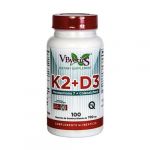 Vbyotics Vitamina K2+D3 100 Pérolas de 700mg