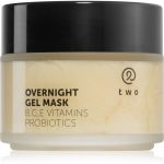Two Cosmetics Overnight Gel Mask Máscara Facial Hidratante e Nutritiva com Probióticos 100ml