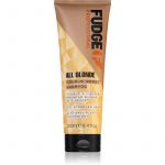 Fudge All Blonde Colour Boost Shampoo Shampoo Revitalizante para Cabelos sem Brilho Loiro e Grisalho 250ml