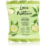 Oriflame Love Nature Green Tea & Cucumber Sabonete Sólido com Ácido Láctico 75 g