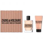 Zadig & Voltaire This Is Her! Vibes of Freedom Woman Eau de Parfum 50ml + Leite Corporal 50ml Coffret (Original)