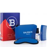 Balmain Limited Edition Cosmetic Bag Blue Coffret