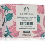 the Body Shop British Rose Sabonete Sólido para Corpo e Rosto 100g