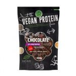 Natures Finest Vegan Protein 63% com Stevia Chocolate Shake 450g Chocolate