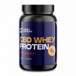 CBD+Sport CBD Whey Protein Morango 255mg 17x15mg 500g