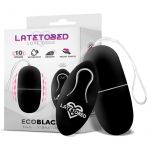Latetobed Ovo Vibratório Ecoblack com Controle Remoto