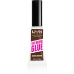 Nyx Professional Makeup the Brow Glue Gel para Sobrancelhas Tom 04 Dark Brown 5g