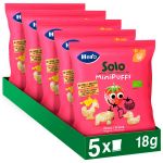 Hero Baby Hero Solo Minipuffs Snack de Morango +8m 5x18 g
