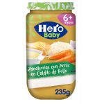 Hero Baby Pote Cenouras com Arroz em Caldo de Galinha +6m 235 g