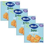 Hero Baby Hero Solo Biscoitos de Animais Bio +12m 4x100 g
