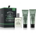 Scottish Fine Soaps Well Groomed Gift Set Vetiver & Sandalwood Coffret