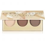 Barry M Flawless Chisel Cheeks Paleta para Contorno de Rosto Tom Light/medium