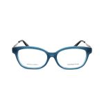 Bottega Veneta Armação de Óculos Feminino BV-602-J-F2G Prateado Azul