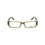 Fendi Armação de Óculos Feminino FENDI-850-662-51 Verde